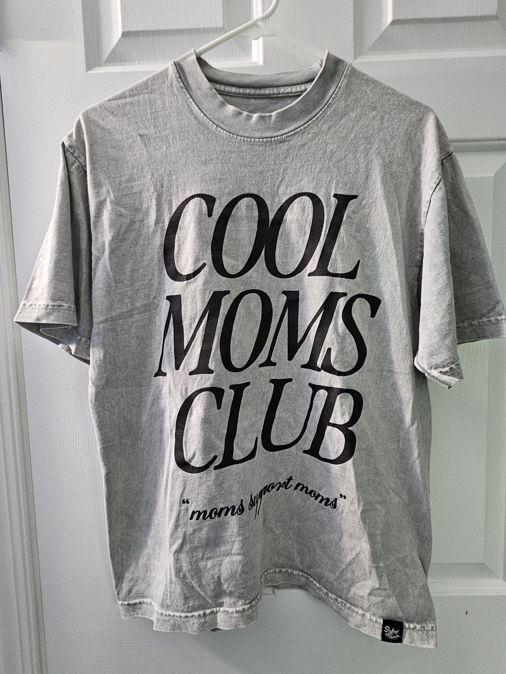 Slyfox Cool Moms Club Graphic Tee - Grey